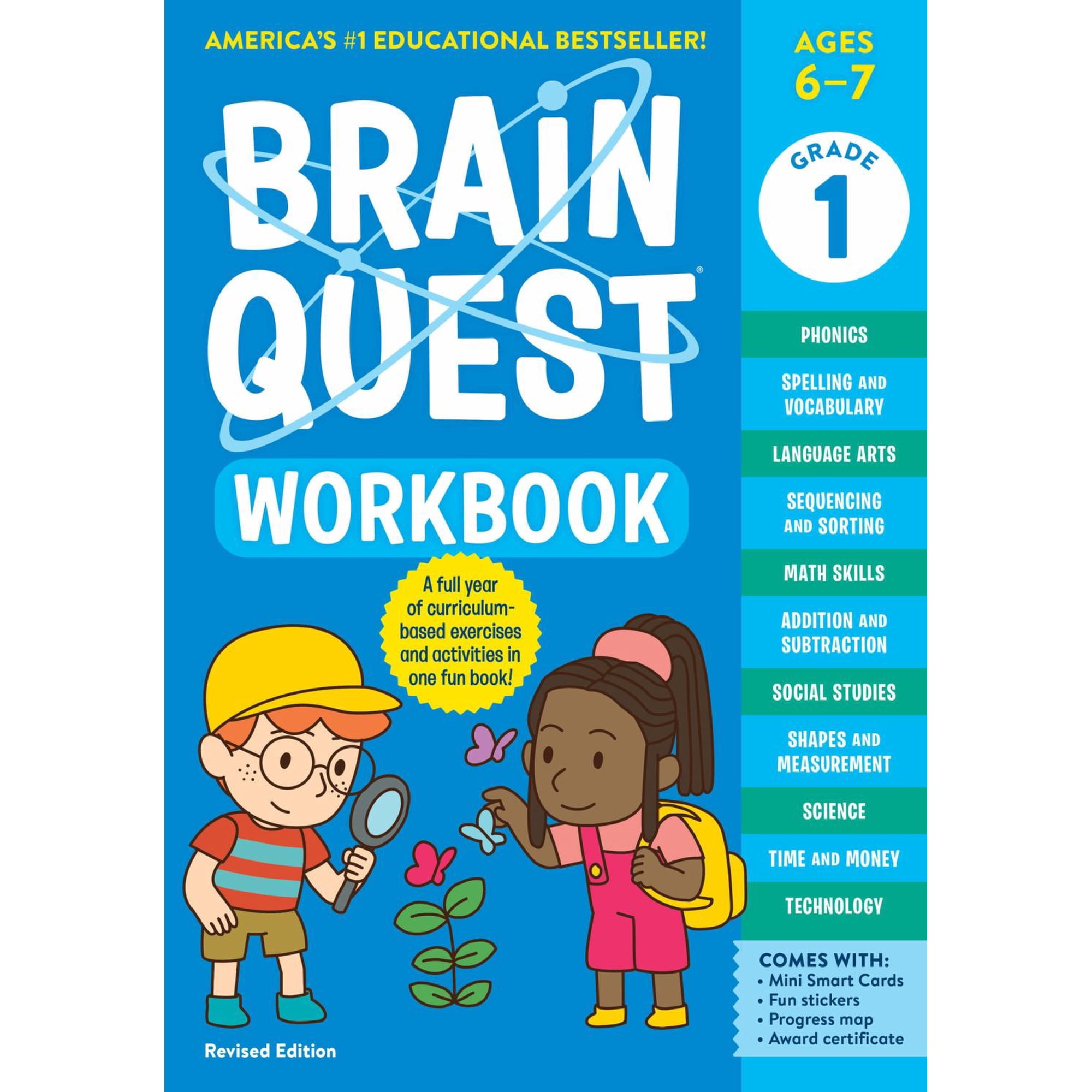Brain Quest Workbook: 1st Grade Revised Edition (Revised edition) (Paperback)