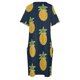 thumbnail image 5 of Vestido azul marino con bolsillos sueltos y piña, vestido de fiesta de diseñador de lujo para mujer 2025, vestido de verano diario, 5 of 7