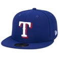thumbnail image 1 of Gorra New Era 59FIFTY Texas Rangers Ajustada Azul MLB, 1 of 8
