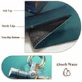 thumbnail image 6 of 8'x10' Area Rugs, Teal Ombre Anchor Indoor Outdoor Area Rug for Living Room Bedroom, Coastal Nautical Metal Luster Anchor Washable Bathroom Rugs Kitchen Floor Carpet Mats Home Decor Aesthetic, 6 of 8