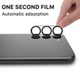 thumbnail image 3 of Bemz (2-Pack) Anti Glare Scratch Resistant Rear Camera Tempered Glass Lens Shield Protector for Samsung Galaxy S23 - Clear, 3 of 6