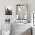 thumbnail image 5 of 12x16 Inch Boho Mountain Wall Art Elegant Canvas Artwork that Transforms Office, Living Room, or Bedroom Décor, 5 of 7