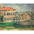 thumbnail image 3 of Paul Cézanne 14x12 Black Modern Framed Museum Art Print Titled - House in Aix (1885 - 1887), 3 of 5