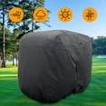 thumbnail image 3 of Cart Cover, Water Golf Cart Rain Protection Protector Black, 3 of 8