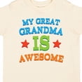 thumbnail image 4 of Inktastic My Great Grandma is Awesome Boys or Girls Toddler T-Shirt, 4 of 5