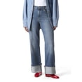 thumbnail image 3 of Levi Strauss Signature Women's Vintage Mid Rise Cuffed Stovepipe Jeans, 3 of 9