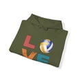thumbnail image 4 of Volleyball Player Coach Lover Hoodie Gifts Hooded Sweatshirt Pullover Shirt, 4 of 4