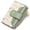 Green, variant on Small Wallet for Women Slim Bifold Leather Credit Card Holder Purse Zipper Pocket Coin Wallets with ID Window