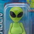 thumbnail image 7 of Space Adventure: Alien Figurine - 4 Articulated Points, 3" Vibrant Green Sci-Fi Alien, Posable Action Figure, Cosmic Toy, Classic Design, Kids Ages 3+, 7 of 7