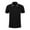 Black, variant on CaiJunJia George Mens Short Sleeve Solid Stretch Cotton Pique Polo Shirt,Polo Shirts for Men Clearance