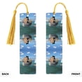 thumbnail image 2 of Kdxio Two Brave Cats Are Floating On The Sea Iceberg Print Metal Tassel Bookmarks,Perfect Gift for Art Lovers and Bookworms Metal Bookmarks for Women, 2 of 8