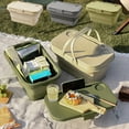 thumbnail image 1 of Bowayaoa Foldable Storage Box Large Capacity Water Repellent Picnic Cooler Multi-Functional Tabletop Camping Organizer Collapsible Container, 1 of 8