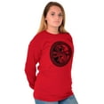 thumbnail image 3 of Dragon Yin Yang Style Symbol Balance Long Sleeve TShirt Men Women Brisco Brands L, 3 of 6