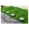 thumbnail image 3 of Jinsinto New Solar Colorful Transformation Underground Light Stainless Steel Garden Decorative Light Rainproof Plug-in Light 4pcs, 3 of 5