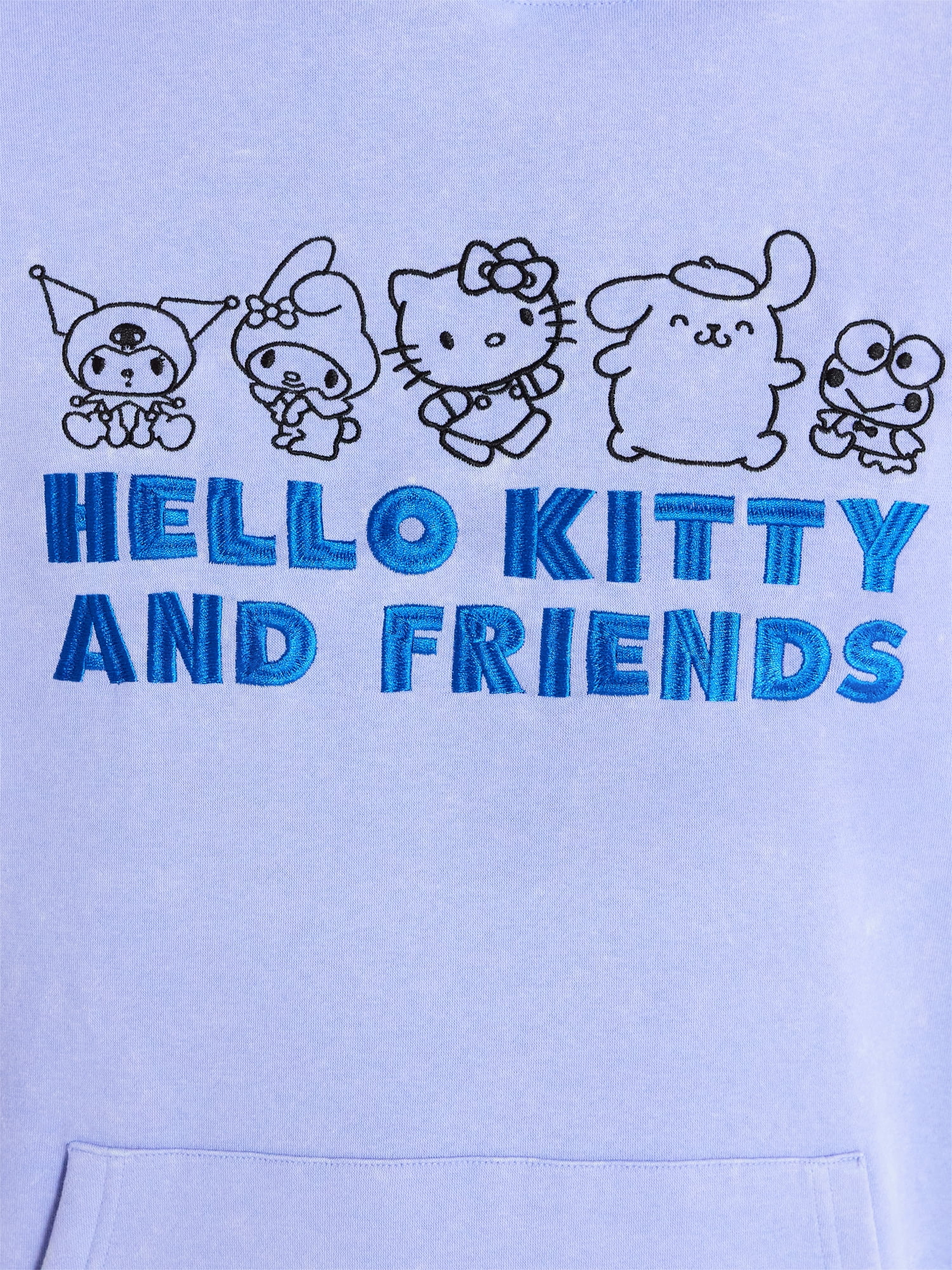 Sanrio, Men's & Big Men's Graphic Hoodie with Overshoulder Print, Hello Kitty, Sizes XS-5XL