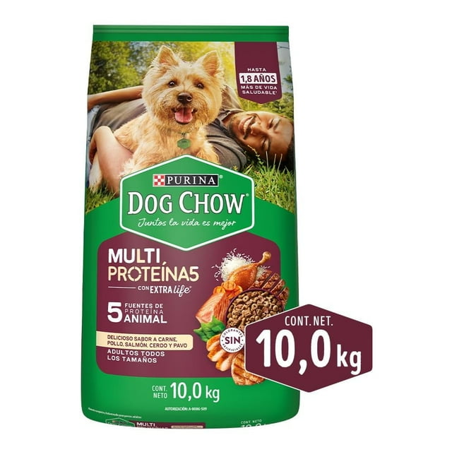 Croquetas para Perro Purina Dog Chow Adulto Multi Proteina 10 kg