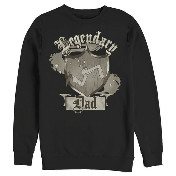 Men's Onward Legendary Dad Crest  Sweatshirt Black X Large