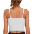 thumbnail image 6 of Attraco Women's Padded Yoga Crop Tank Tops Sports Bras Fitness Workout Cami, 6 of 9