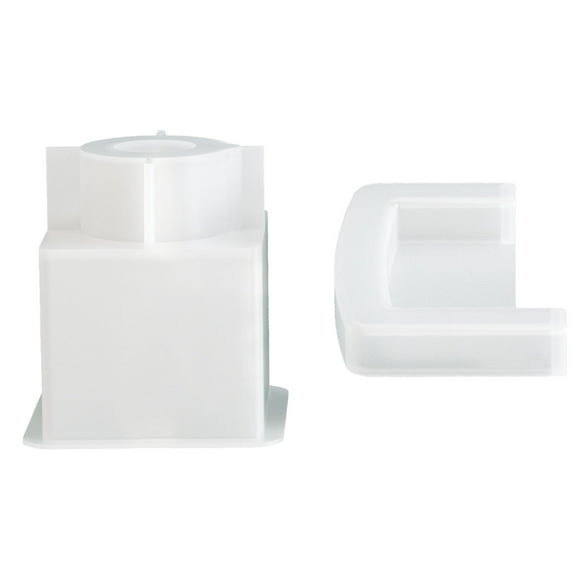 TIELUTT Silicone Candle Holder Mould Shape for Ashtray Molding Casting Resin for Rings Ashtray for Resin Casting Resin Silicone for Ashtray Color for Resin Dried Flowers for Resin