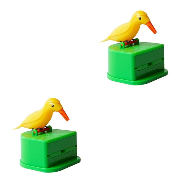 Advancent 1 Uds caja de palillos de caja de almacenamiento de palillos dispensador automático forma de pájaro soporte de plástico ABS para el Type5 NO5 Advancent CBP155303