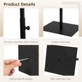 thumbnail image 4 of T Bar Purse Display Stand Handbag Rack,Adjustable Height Black Tabletop Hook Hanging Jewelry Stands,Stainless Steel Handbag Holder for Scarf, Necklace,Tie, 4 of 6