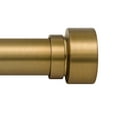 thumbnail image 3 of Yokila Modern Gold Curtain Rods for Windows 16 to 60 Inches Adjustable Length Heavy Duty 1" Diameter Window Curtain Rod with Solid Metal Finials for Living Room Bedroom Outdoor Farmhouse Kitchen, 3 of 15