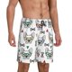 thumbnail image 2 of Balery Cute French Bulldog Pantalones cortos de pijama de punto de algodón para hombre con cinturilla y bolsillos-Medium, 2 of 6