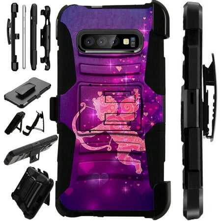 Compatible Samsung Galaxy S10 Lite S10E (2019) Case Armor Hybrid Phone Cover LuxGuard Holster (Cupid
