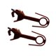 thumbnail image 4 of Acoplador de trenes a escala HO, modelo de 2 uds., acoplador de trenes, resistente, reemplaza accesorios de tren, gancho de trenes para accesorios DIY cabeza grande y larga, 4 of 8
