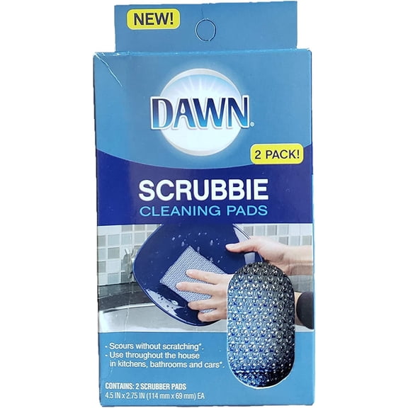 Dawn Scrubbie Cleaning Pads, 2 Ct