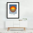 thumbnail image 6 of Good Morning Minimal Modern Poster Design. - Illustration Geometric Sunset Minimalist Modern Art Abstract Quote Retro Black Framed Wall Art Print 12 x 16 inches, 6 of 7
