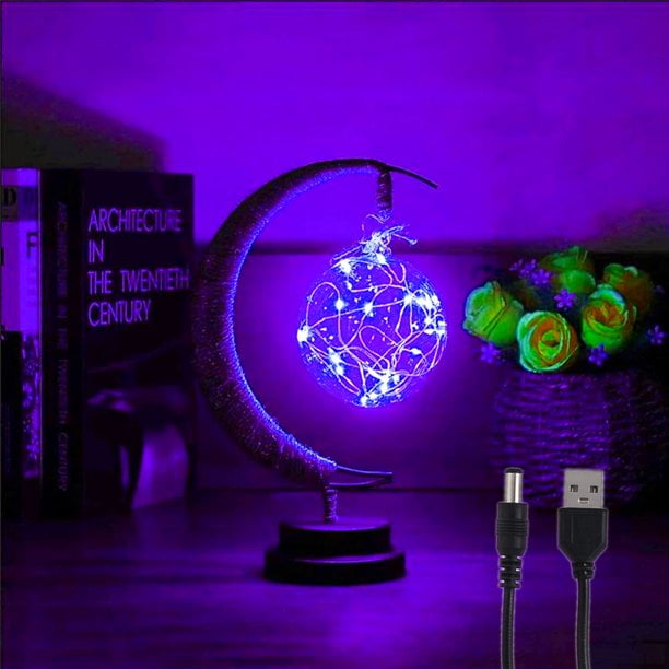 Miuline The Enchanted Lunar Lamp,LED Moon Lamp Kids Night Light Galaxy  Lamp, Hanging Moon Lamp Magic Moon Night Light, Remembrance Gift For Home