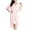 Pink, variant on SwiftWear Women’s Cozy Stain Robe & Cami Dress Pajama Set - Soft 2-Piece PJs for Bedtime, Lounging Loungewear