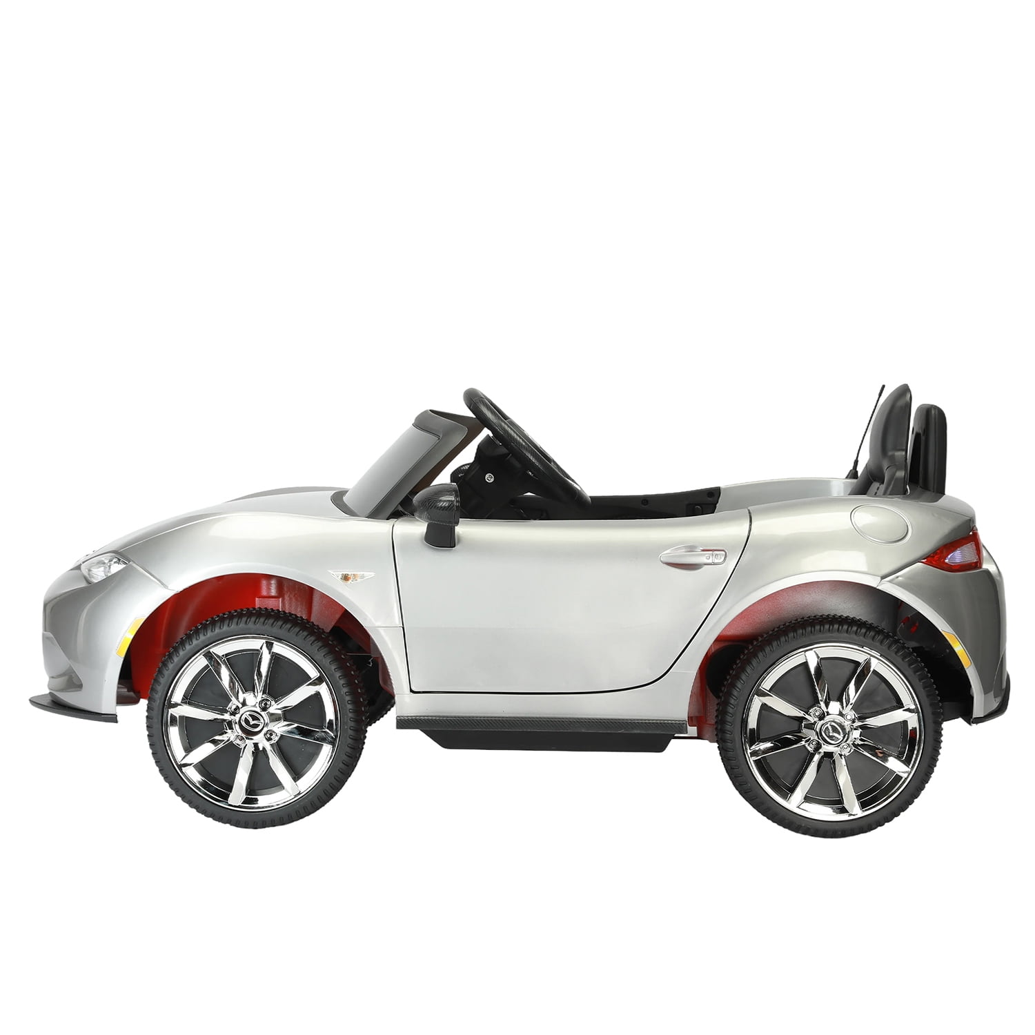 CIPACHO Licensed MAZDA MX-5 RF,12V Powered Ride On Car with 2.4G Parents Remote Control, Electric Toy Car for Kid 3-6, Gray CIPACHO Licensed MAZDA MX-5 RF,12V Powered Ride On Car with 2.4G Parents Remote Control, Electric Toy Car for Kid 3-6, Gray