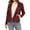 Wine, variant on Babysbule Fall Jackets for Women OutfitWomen's Fall Faux Suede Biker Moto Jacket Fashion Long Sleeve Zipper Short Casual Coat With Pockets Women's Tops Blouse