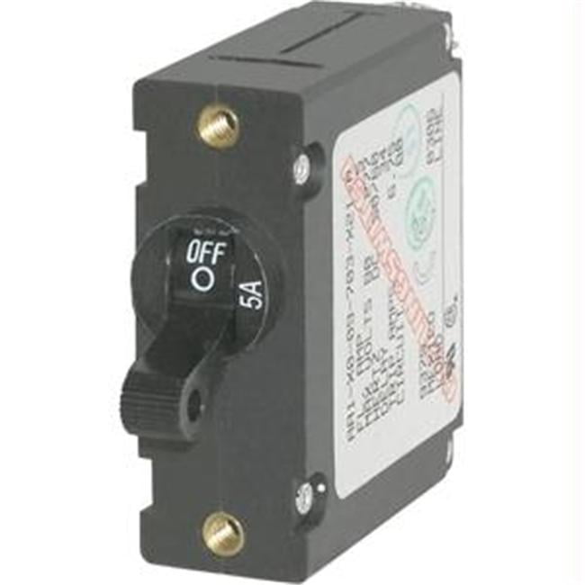 Blue Sea 7214 AC / DC Single Pole Magnetic World Circuit Breaker  -  20 Amp