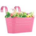 thumbnail image 4 of Hanging Flower Pots Hooks 2PCS Garden Tool Metal Iron For Railing Fence Home Decor Detachable Balcony Plant Holder, 4 of 22