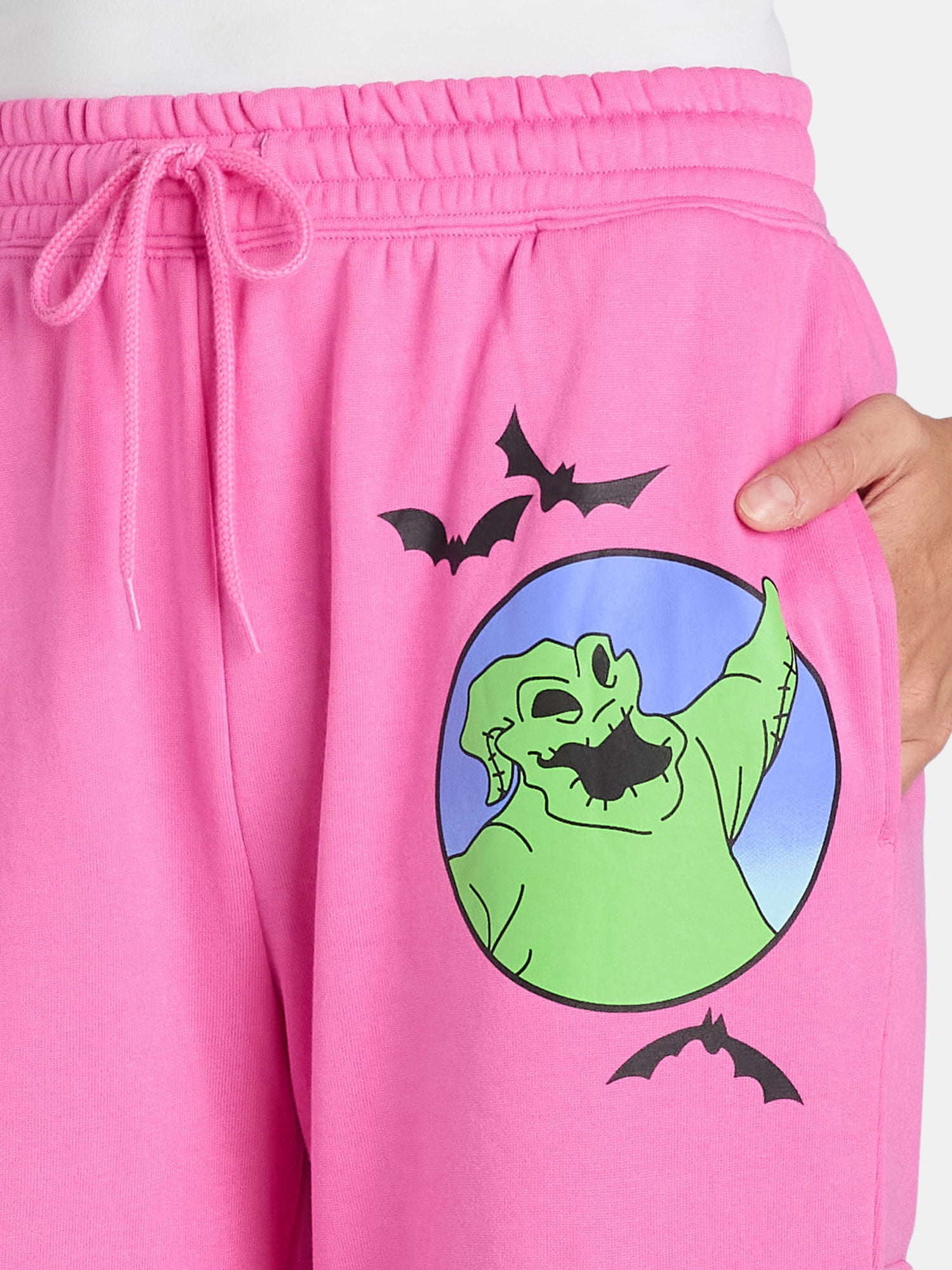 Disney Women’s Nightmare Before Christmas Glow in the Dark Graphic Sweatpants, Sizes XS-XXL