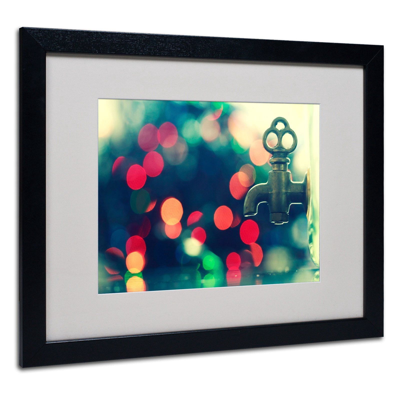Trademark Fine Art "The Magic is On" Framed Canvas Art by Beata Czyzowska Young