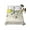 Green Beige, variant on Twin Flat Sheet 66"x96", Summer Lemon Soft Lightweight Bedding Flat Sheets Only, Spring Floral Eucalyptus Leaves Botanical Brushed Microfiber Top Bed Sheet, Breathable StainResistant Bedsheets