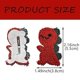 thumbnail image 2 of Paquete de 10 pinzas para el pelo de dinosaurio, pinzas para el pelo con broches de animales bonitos, horquillas para el pelo, accesorios de decoración para peinados de dinosaurio, naranja,, 2 of 5