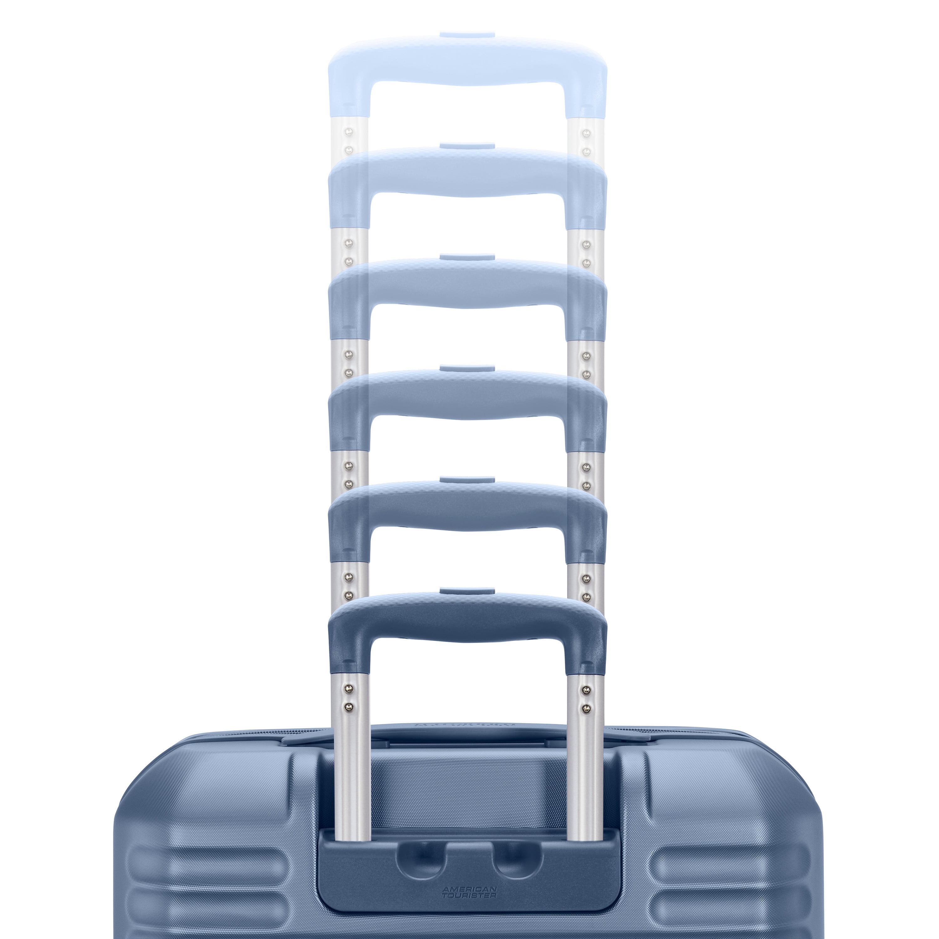 American Tourister Stratum 3.0 Carry-On Hardside Suitcase with Spinner Wheels - Elemental Blue