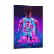 Basketball Player Jimmy Butler Posters Art Picture Print Wall Art Poster Painting Canvas Posters Artworks Gift Room Aesthetic 12x18inch(30x45cm)