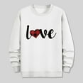 thumbnail image 4 of PNTUTB Fashion Valentine's Day Casual Print Long Sleeves Crew Neck Pullover Loose Comfort Sweatshirts for Men, 4 of 6