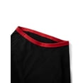 thumbnail image 4 of Pijamas navideños familiares a juego, camiseta de manga larga con estampado de árbol y pantalones a cuadros. Ropa de dormir para estar en casa., 4 of 8