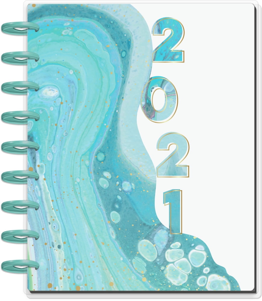 Me & My Big Ideas The Happy Planner Classic 12 Month Planner Marble, Jan - Dec 2021