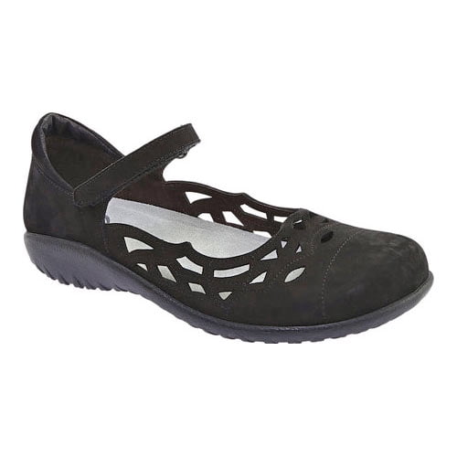 Naot Agathis en Nubuck de Velours Noir pour Femmes - 11170-B12