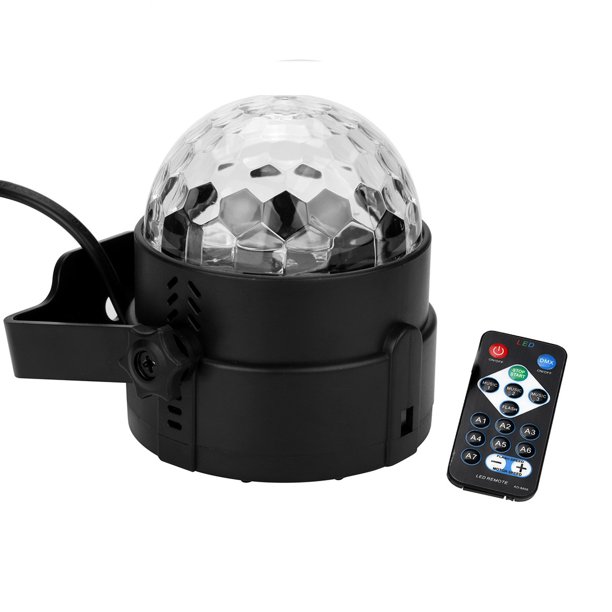 Wiueurtly Led Disco Ball Lights Dj Light Sound Activated Strobe Light 7