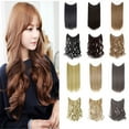 thumbnail image 1 of SAYFUT 20"-22" Hidden Curly Straight Synthetic Hairpieces Straight Wire Hidden Synthetic Hair Extension, 1 of 6