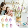 thumbnail image 5 of Moocorvic 6 Pcs Easter Eggs Bulk Assorted Colors Easter Toys Easter Basket Stuffers Fillers for Easter Egg Hunting Party Favors, 5 of 7